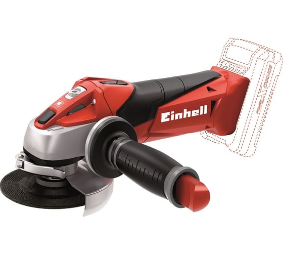 Изображение товара Аккумуляторная угловая шлифмашина Einhell PXC TE-AG 18/115 Li-Solo 4431110