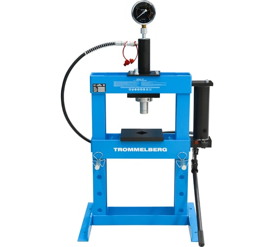 Изображение товара Настольный пресс 10т с манометром Trommelberg SD261210