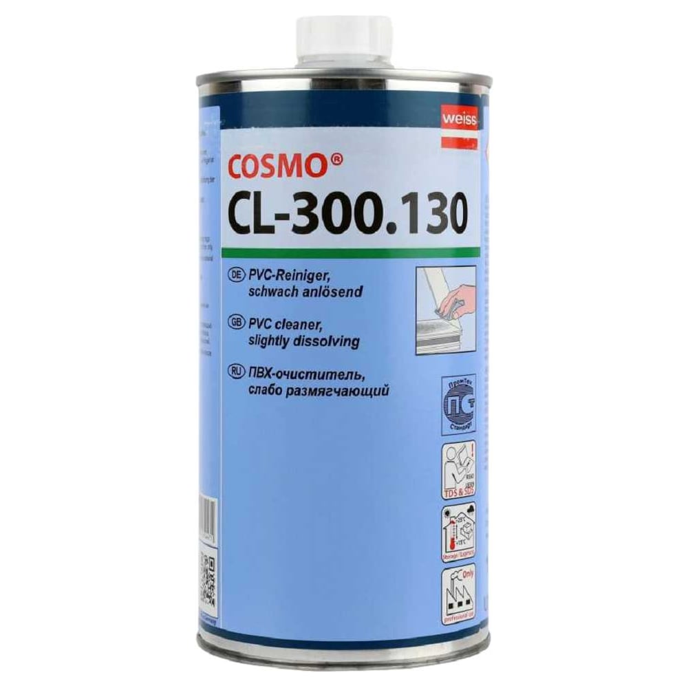 Изображение товара Очиститель для ПВХ COSMOFEN слаборастворяющий № 10, 1 л CL-300.130_R