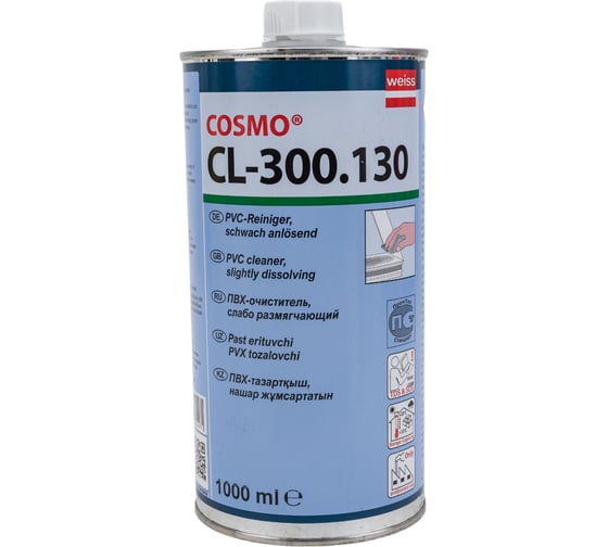 Изображение товара Очиститель для ПВХ COSMOFEN слаборастворяющий № 10, 1 л CL-300.130_R