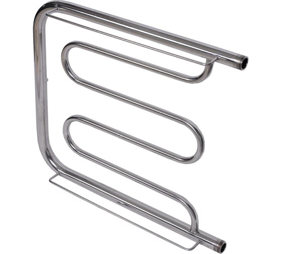 Изображение товара Водяной полотенцесушитель ТЕРА Фокстрот 500х600 наружная резьба 1 ПСВ-02-03