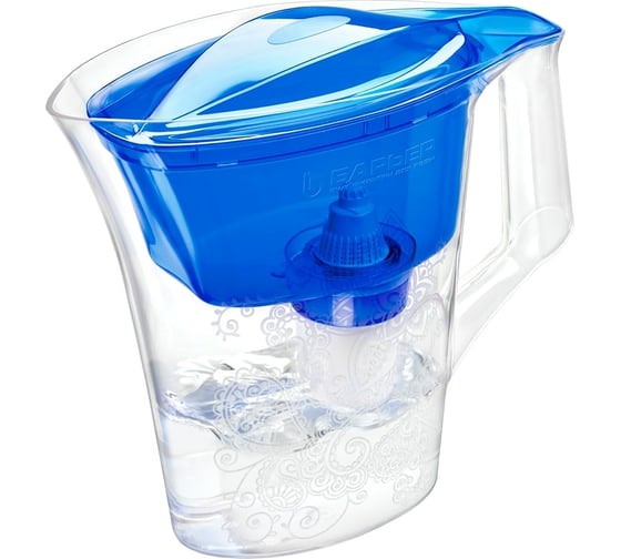 Изображение товара Фильтр-кувшин для очистки воды БАРЬЕР Танго 2,5 л, цвет синий с узором, В291Р00