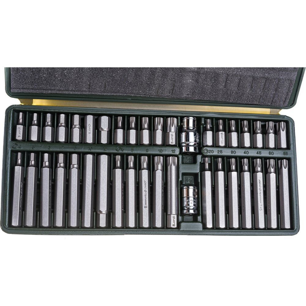 Изображение товара Набор бит 3/8" 40 шт. Torx, Hex, Spline 30/75 мм Дело Техники 626940
