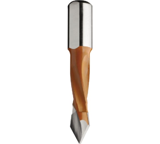 Изображение товара Сверло HW для присадочного станка (5x30x57.5 мм; Z 2; S 10x20 мм; RH) CMT 374.050.11