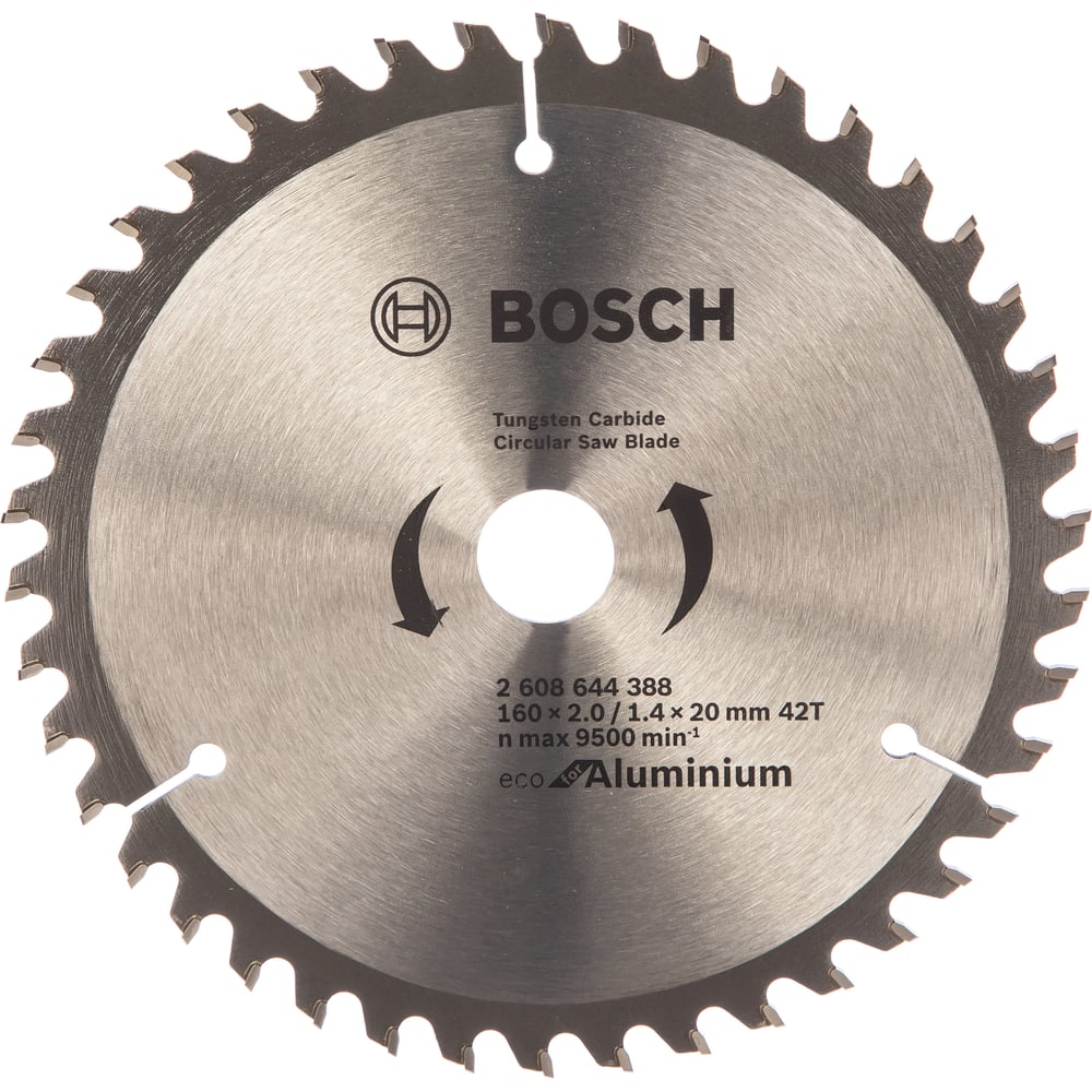 фото Пильный диск eco al (160x20 мм; 42t) bosch 2608644388