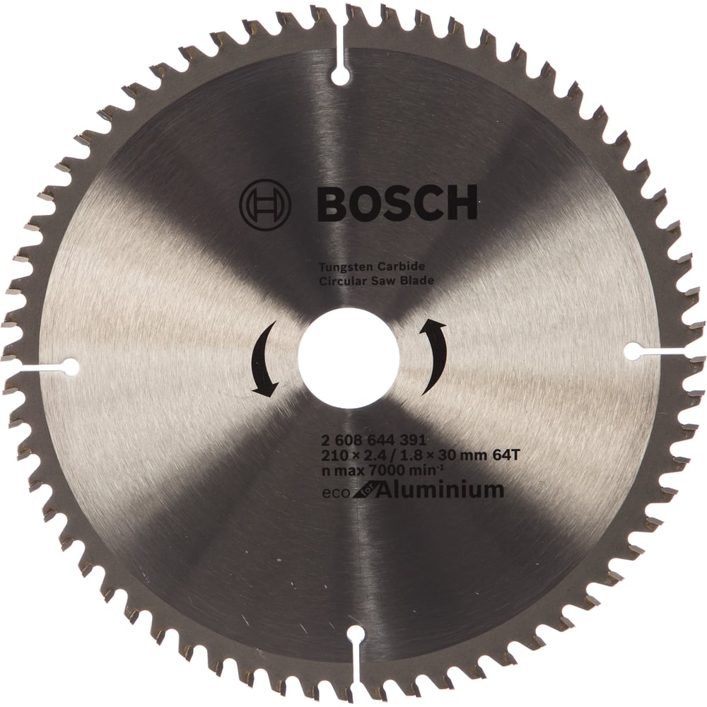 фото Пильный диск eco al (210x30 мм; 64t) bosch 2608644391