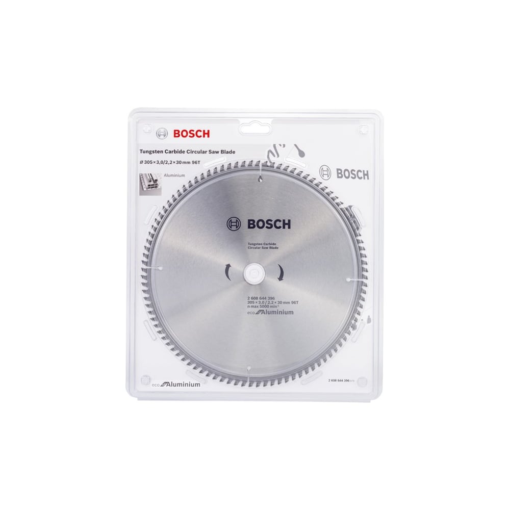 фото Пильный диск eco al (305x30 мм; 96t) bosch 2608644396