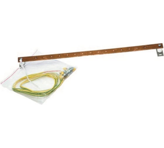 Изображение товара Медная шина заземления DKC для 19" it-корпусов дкс серии sti/cqe R5SGB19