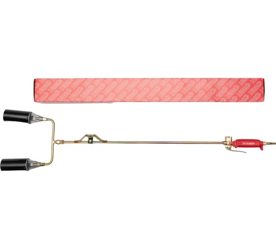 Изображение товара Газовоздушная кровельная рычажная двухфакельная горелка KRASS ГВ-131-Р 2117542