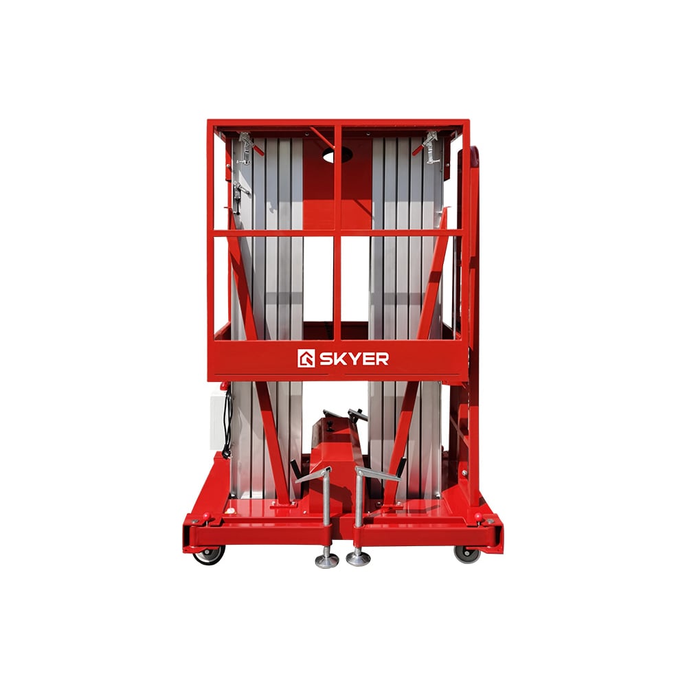 Изображение товара Двухместный телескопический подъемник SKYER GTWY8-200S DC 8 м грузоподъемность 200 кг