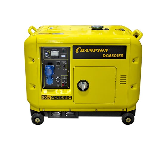 Изображение товара Дизельный генератор Champion DG6501ES +ATS