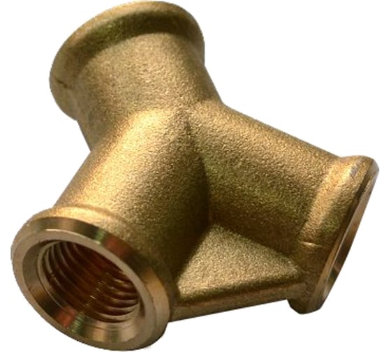 Изображение товара Муфта прямая - Y образная (10 шт; 3хF1/2; латунь) HUBERTH RP208352