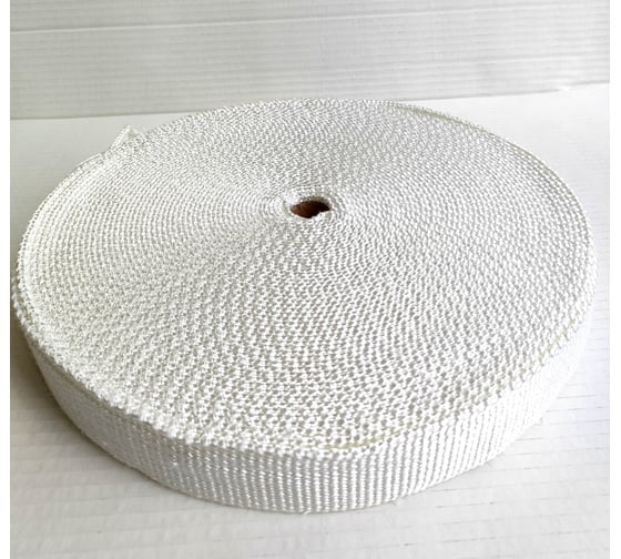 Изображение товара Кремнеземная лента ЭКОВУЛ (EKOWOOL) МКЛ-3,0(40), 25 м, ширина 40 мм, толщина 3,0 мм 10033