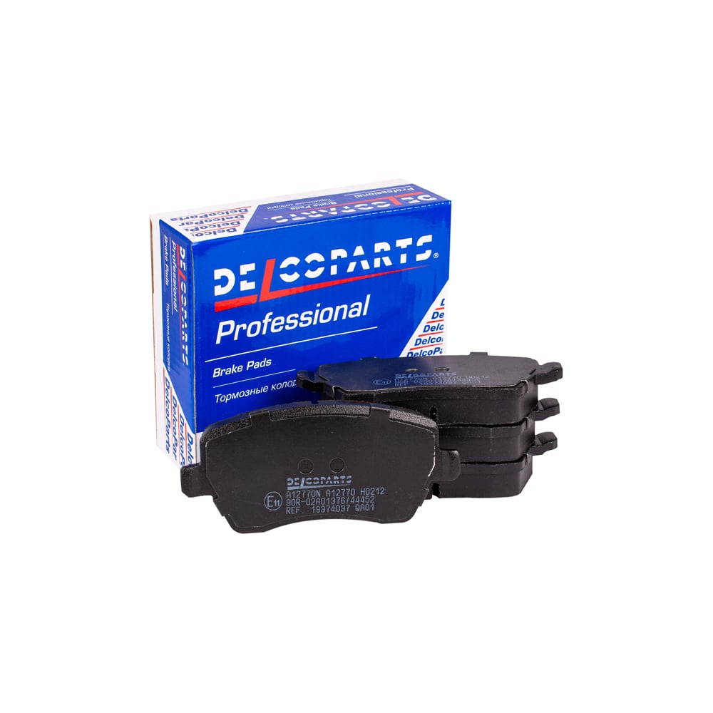 Изображение товара Колодки тормозные передние Delcoparts 19374037