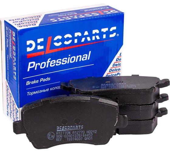 Изображение товара Колодки тормозные передние Delcoparts 19374037