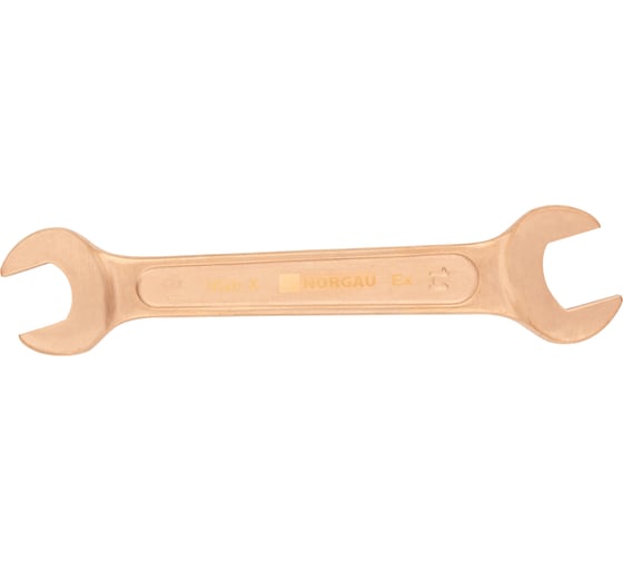 Изображение товара Рожковый ключ NORGAU тип N6-12x14 искробезопасный, 12х14 мм, длина 130 мм 069002053