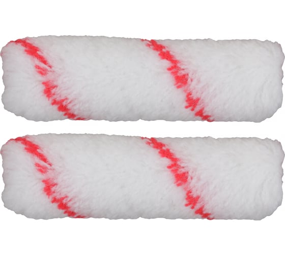 Изображение товара Валик, ядро 15мм, полиакрил, ворс 11мм, под 6мм ручку, 2шт в упаковке, 6см МASTER COLOR 30-1081