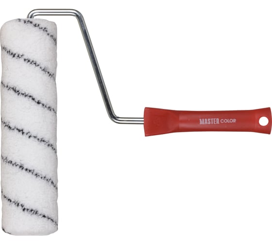 Изображение товара Ролик, ядро 47мм, специальный полиэстер, ворс 13мм, 8мм ручка, 25см МASTER COLOR 30-7121