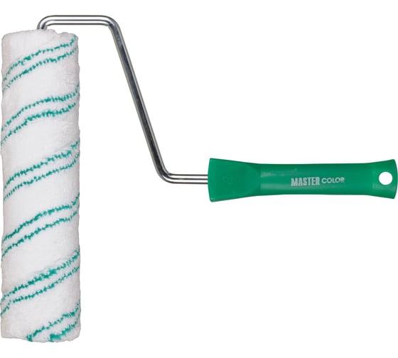 Изображение товара Ролик, ядро 47мм, микрофибра, ворс 9мм, 8мм ручка, 18см МASTER COLOR 30-0840