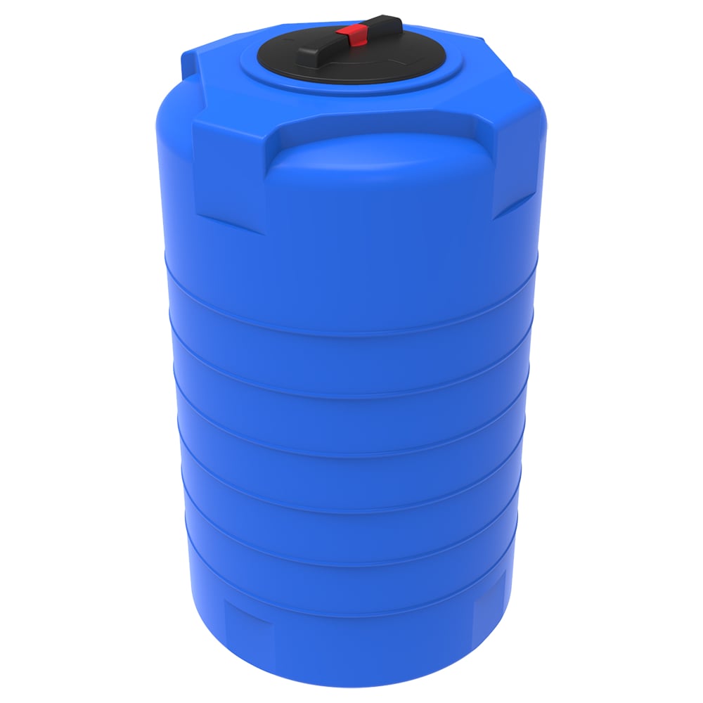 Изображение товара Емкость хранительная T 500 из полиэтилена 500 л с крышкой для пищевых продуктов