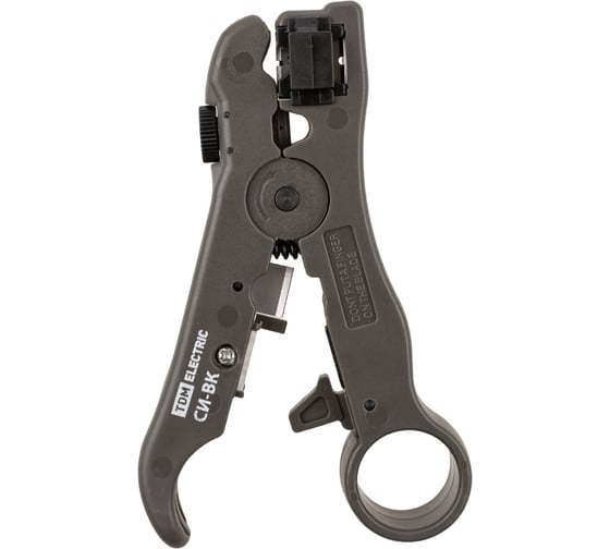 Изображение товара Съемник изоляции TDM ELECTRIC МастерЭлектрик СИ-ВК, для зачистки кабеля типа RG-6, RG-59, RG-7, RG-11 SQ1003-0111