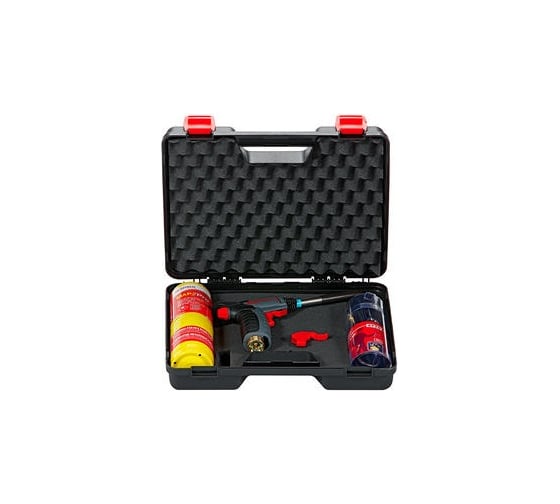 Изображение товара Набор для систем кондиционирования чемодан с горелкой 472, 4735 соплом 35 mm и шлангом 4770 для горелки, без баллонов МАРР Express Vulcane Nomad Air Conditioning 486X