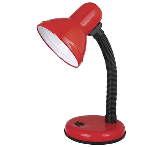 Изображение товара Настольный светильник, красный 230V 60W Ultraflash UF-301 С04 12358