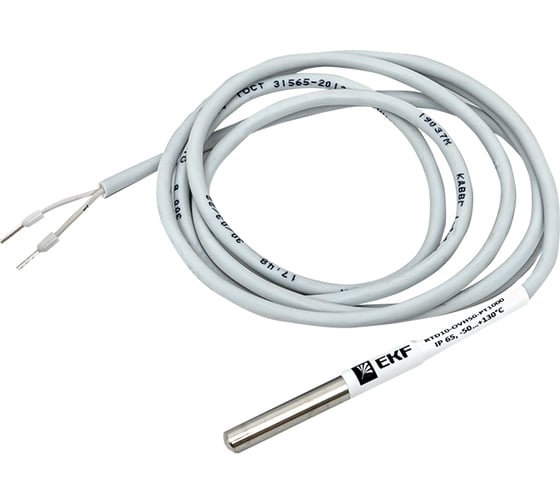 Изображение товара Накладной датчик температуры EKF в гильзе 50 мм RTD10-OVH50-PT1000