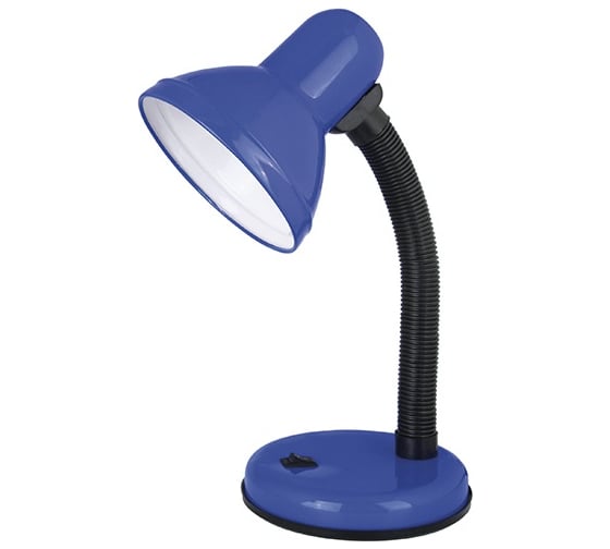 Изображение товара Настольный светильник, синий 230V 60W Ultraflash UF-301P С06 12369