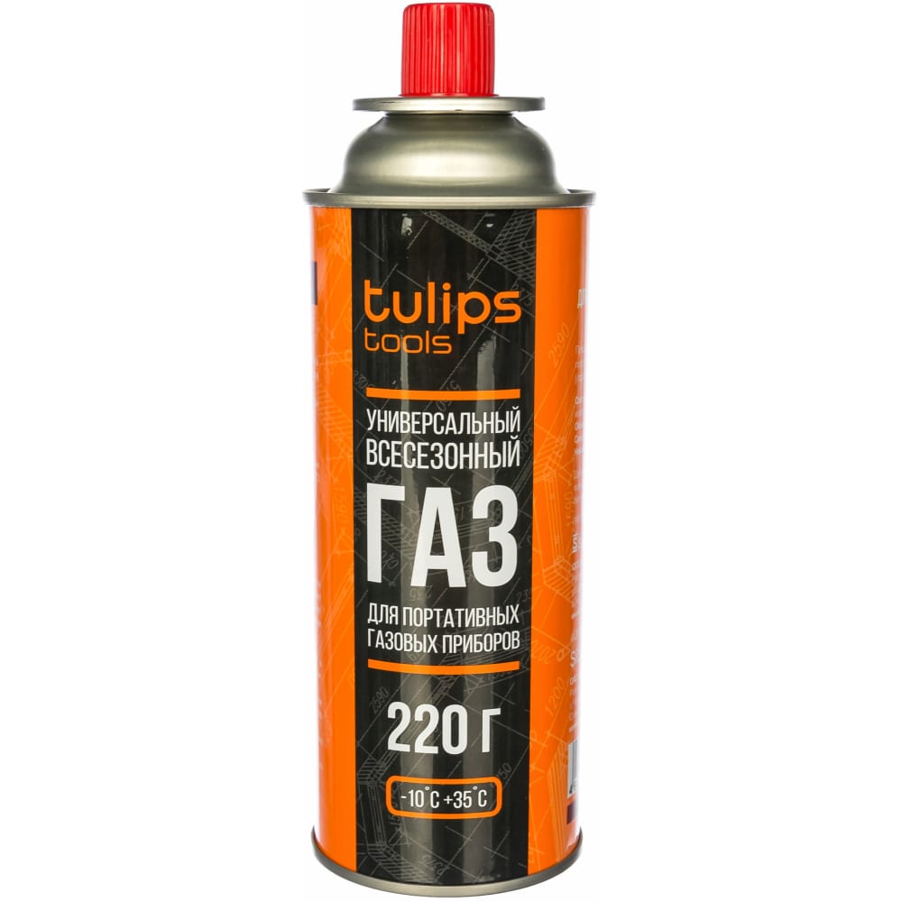 фото Цанговый баллон с газом tulips tools 220г ig13-220