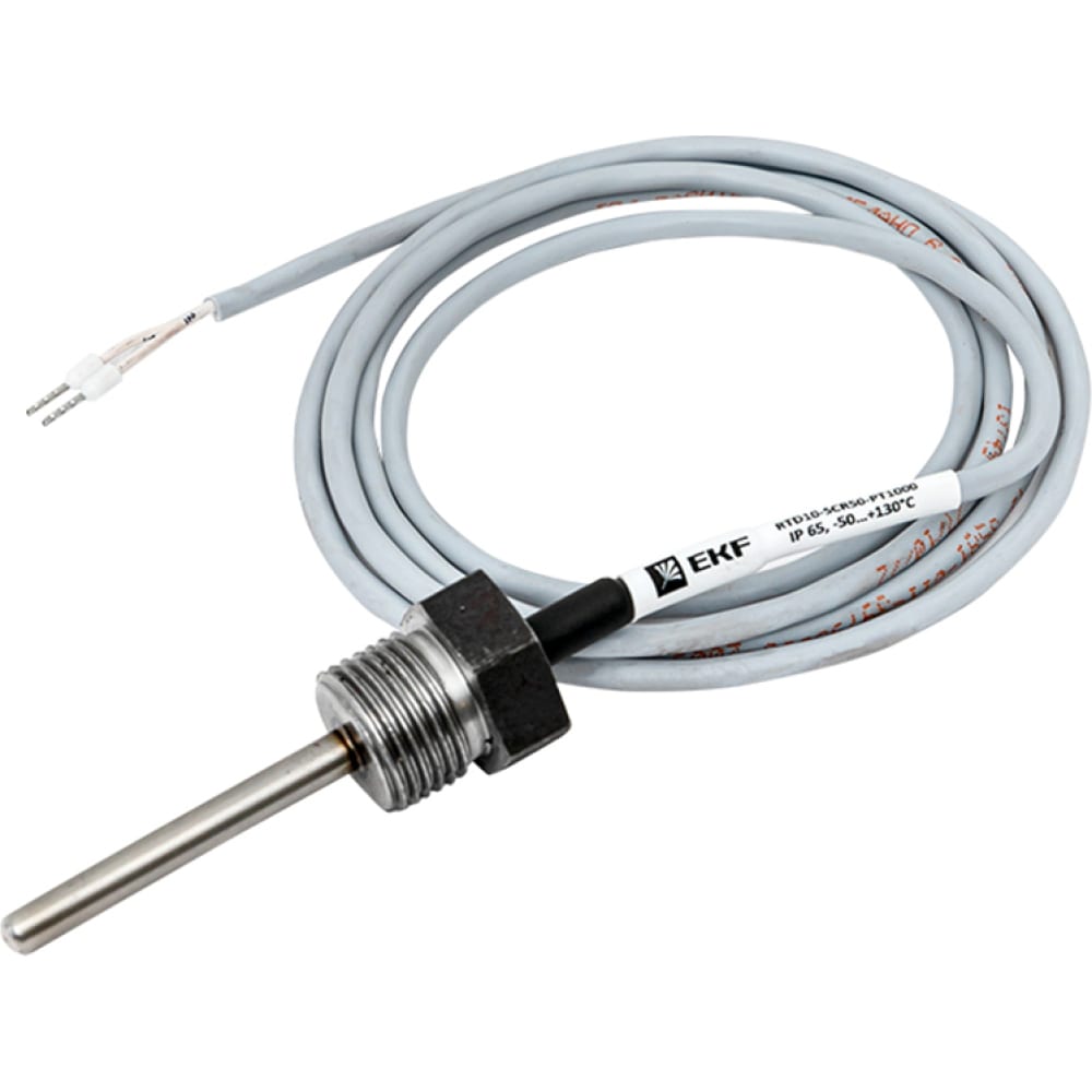 Погружной кабельный датчик температуры жидкости EKF кабельный погружной датчик температуры rgp
