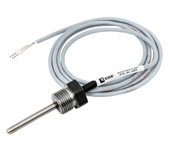 Изображение товара Погружной кабельный датчик температуры жидкости EKF 80 мм RTD10-SCR80-PT100