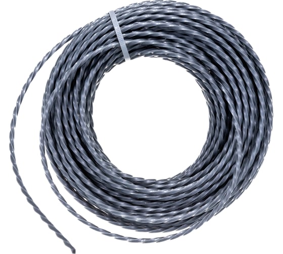 Изображение товара Леска Profline (2.4 мм; 15 м; скрученный квадрат) PATRIOT 805402206