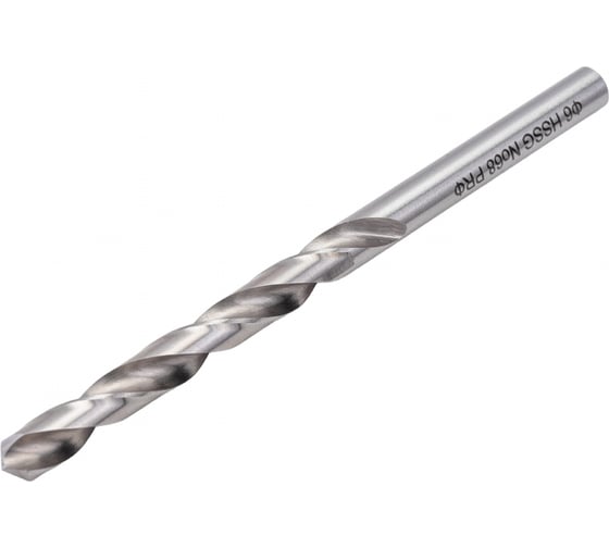 Изображение товара Сверло по металлу Профоснастка 6 мм HSS-G 4341/118 DIN 338., 10 шт., №68 30101068