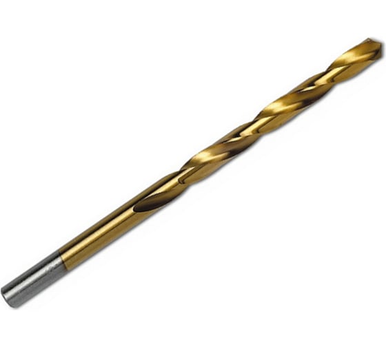 Изображение товара Сверло по металлу Профоснастка 0,9 мм HSS M2 TIN/135 DIN 338, 10 шт., №335 30202015