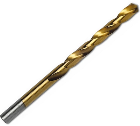 Изображение товара Сверло по металлу Профоснастка 1,7 мм HSS M2 TIN/135 DIN 338, 10 шт., №344 30202024