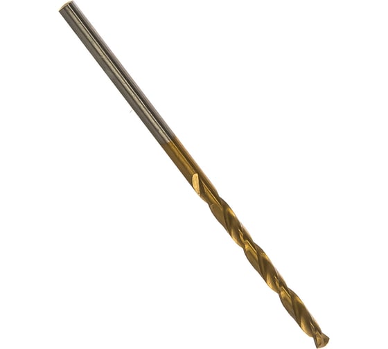 Изображение товара Сверло по металлу Профоснастка 2,3 мм HSS M2 TIN/135 DIN 338, 10 шт., №350 30202030