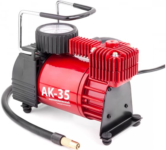 Изображение товара Металлический автомобильный компрессор AUTOPROFI AK-35