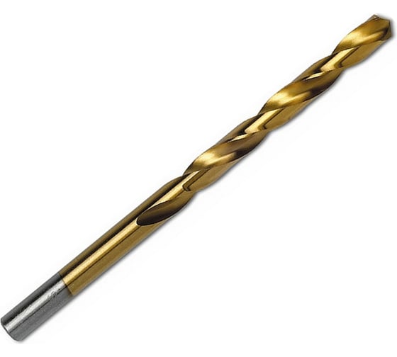 Изображение товара Сверло по металлу Профоснастка 3,4 мм HSS M2 TIN/135 DIN 338, 10 шт., №361 30202041