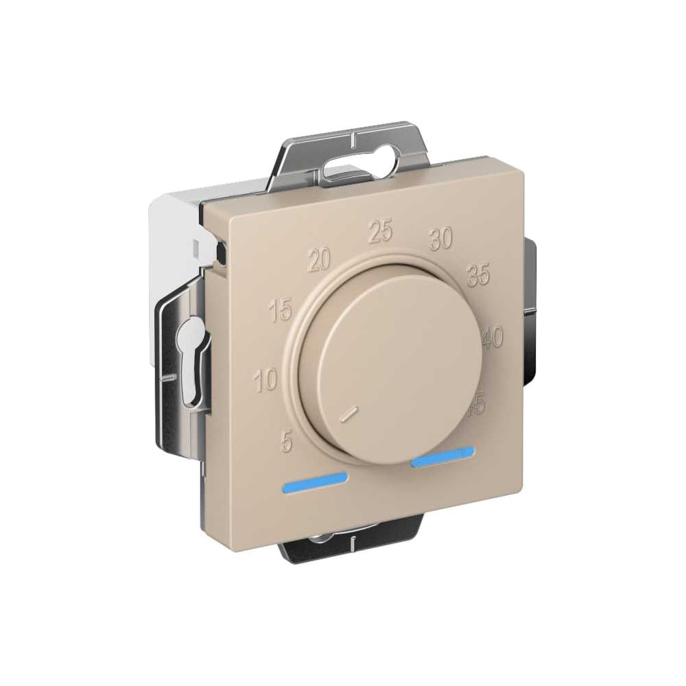 Изображение товара Термостат теплого пола Systeme Electric Atlasdesign 10A в песочном цвете