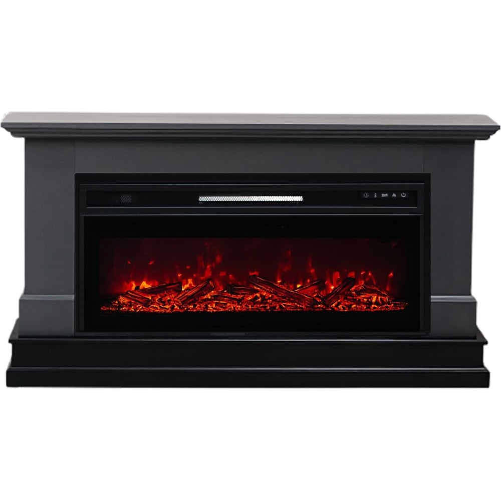 Каминокомплект ELEKAM elton с очагом pulsar 38 графит грей 100056