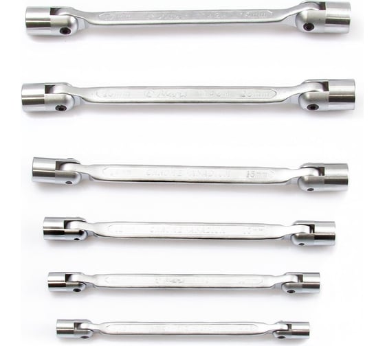 Изображение товара Комплект торцевых ключей Hans 8-19мм, 6 шт 16406M