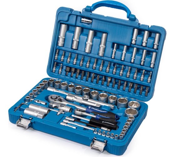 Изображение товара Универсальный набор инструментов Станкоимпорт 94 предмета ТАЙВАНЬ CS-4094PMQ