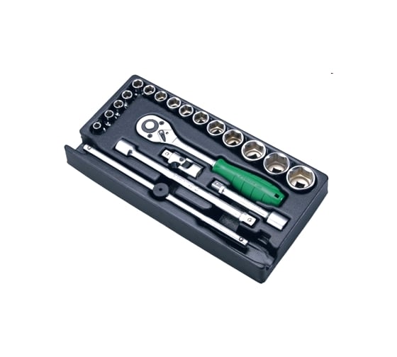 Изображение товара Набор головок и аксессуаров Hans ложемент 1/2" TT-16