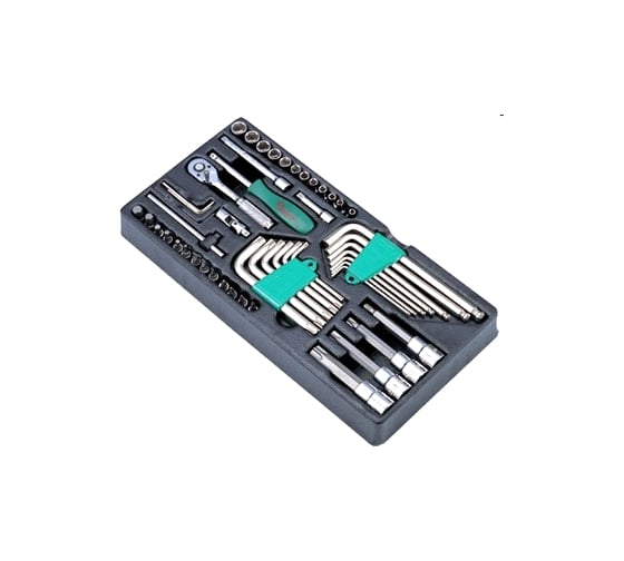 Изображение товара Набор головок и шестигранников Hans ложемент 1/4" TT-1