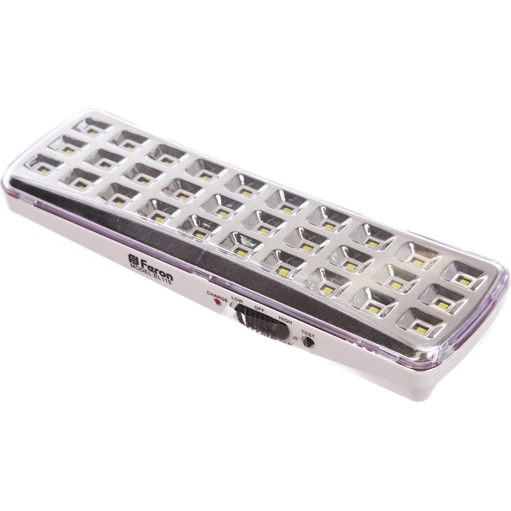 фото Аккумуляторный светильник 30led, dc, белый feron el115 12668