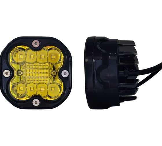 Изображение товара Фара рабочего света Nord-Yada 12 Вт, квадратная, 22 диода, дальний, желтый 909271