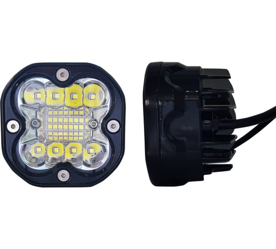 Изображение товара Фара рабочего света Nord-Yada 12 Вт, квадратная, 22 диода, дальний, белый 909270