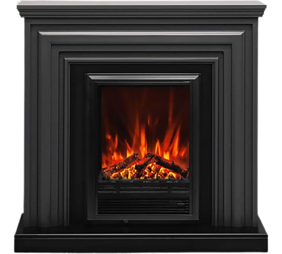 Изображение товара Каминокомплект ELEKAM vakanda с очагом pulsar 23g графит грей 100031