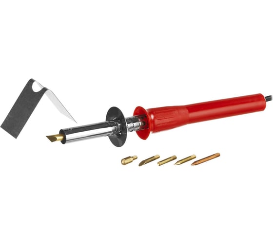 Изображение товара Прибор для выжигания с набором насадок, 40Вт, 6шт MIRAX 55430-H6